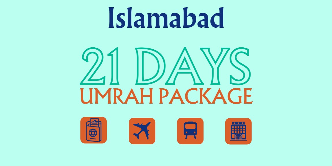 21 Days 2 Star Umrah Package from Islamabad